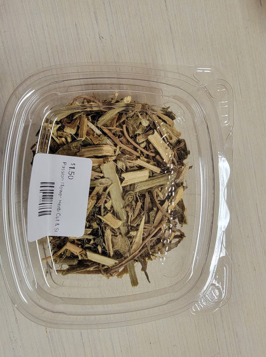 Passion Flower Herb Cut & Sifted Bulk 1/2 OZ