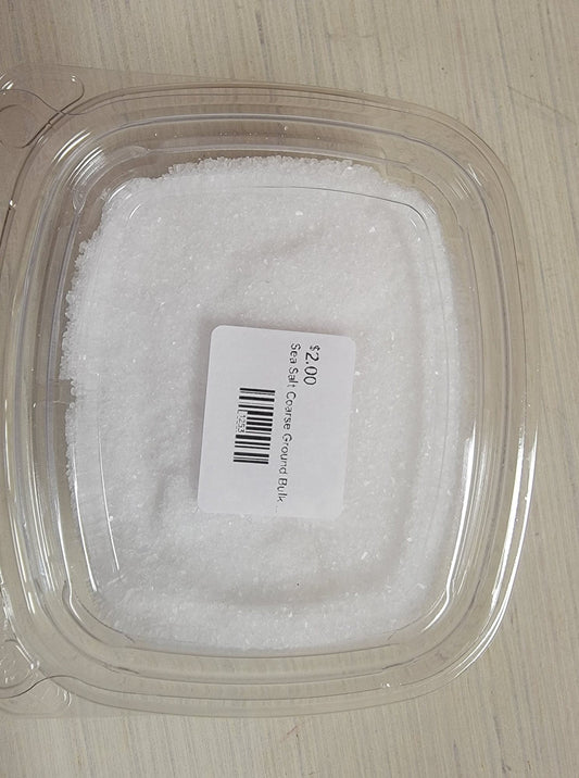 Sea Salt Coarse Ground Bulk 5 OZ