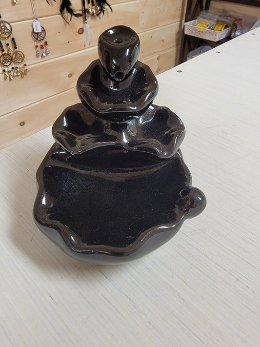 Waterfall Back Flow Incense Cone Burner