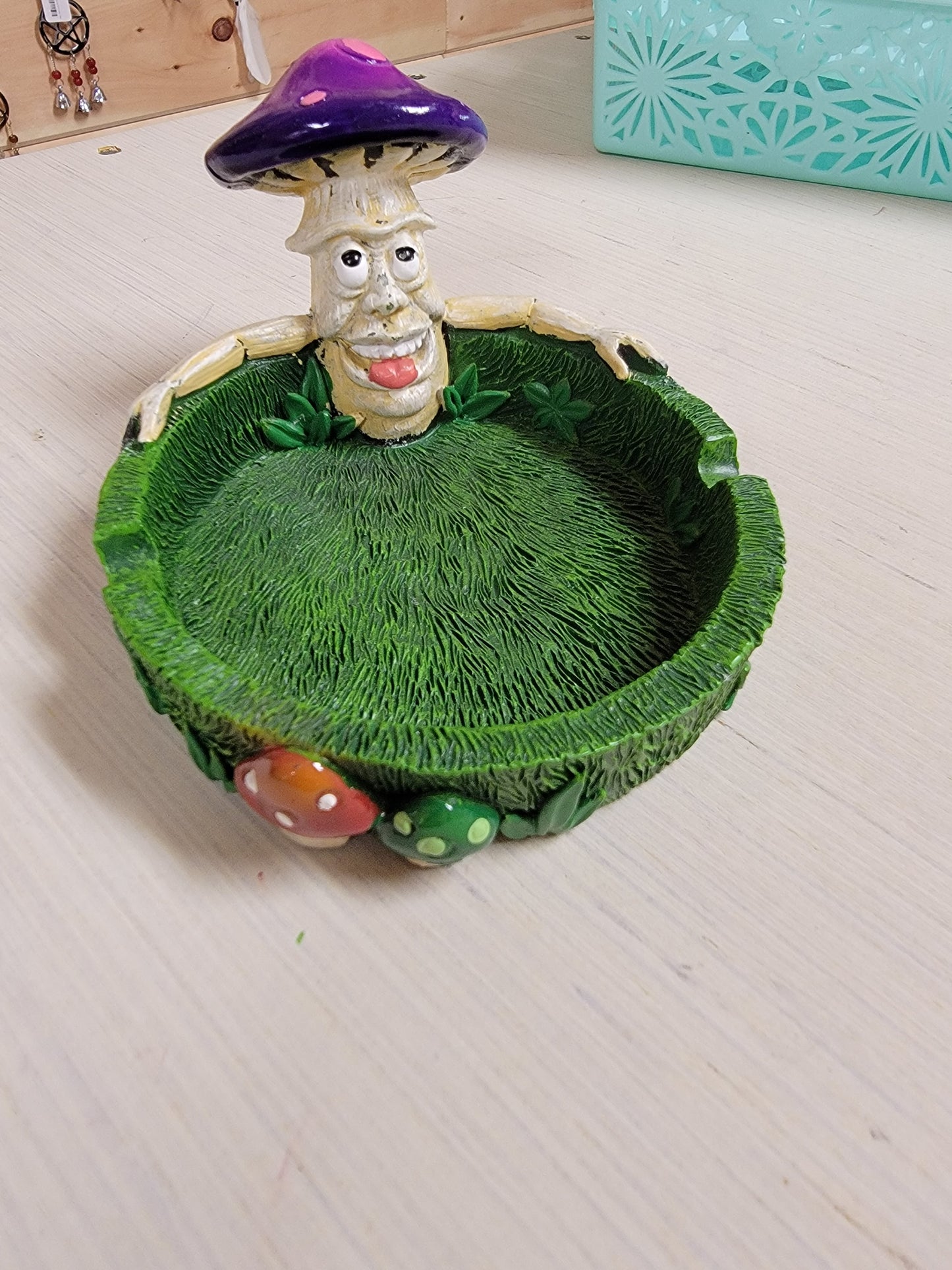 Mushroom Face Ashtray
