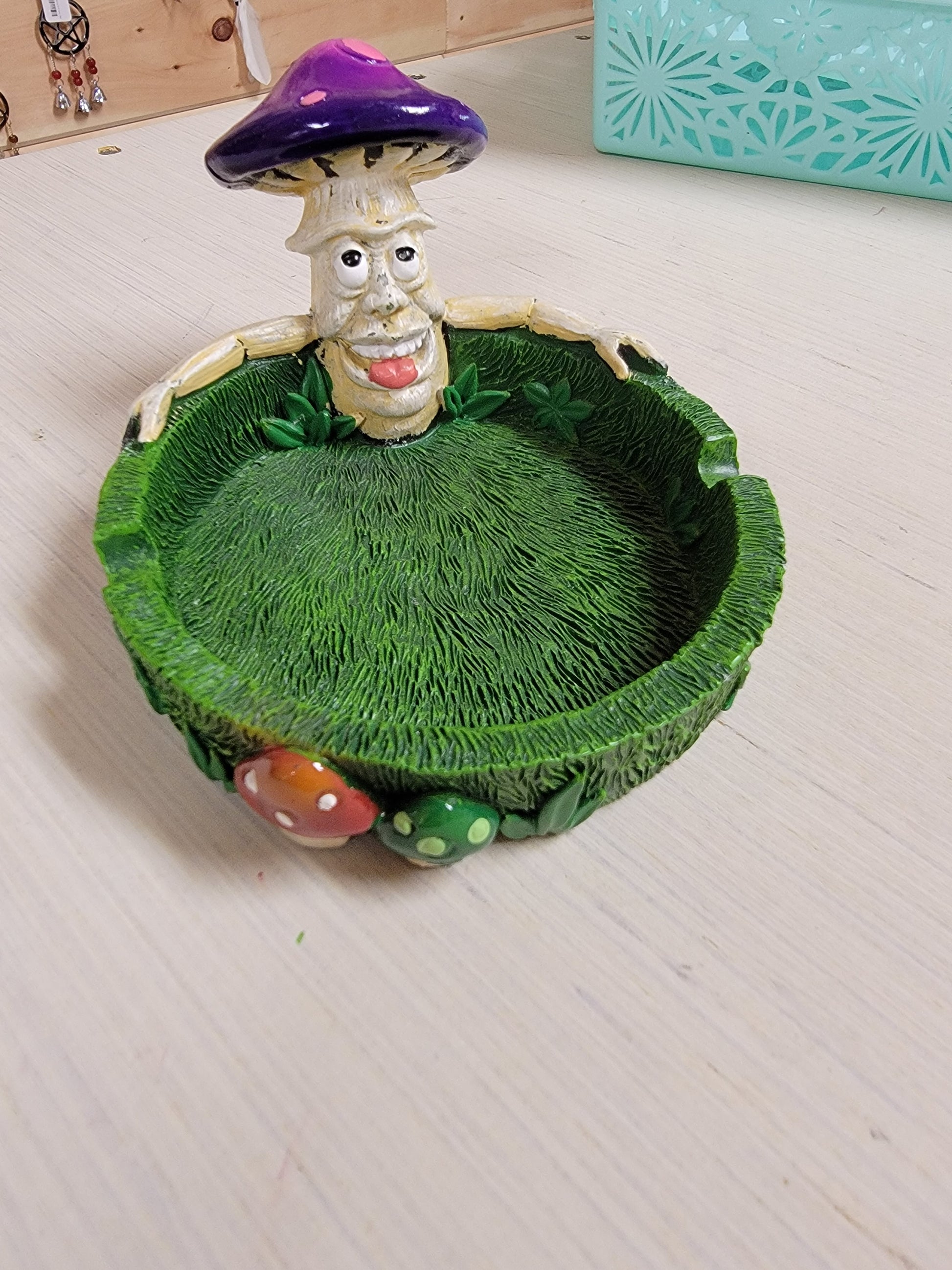 Mushroom Face Ashtray