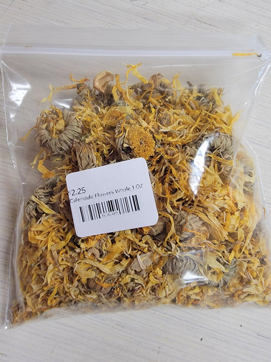 Calendula Flowers Whole 1 OZ