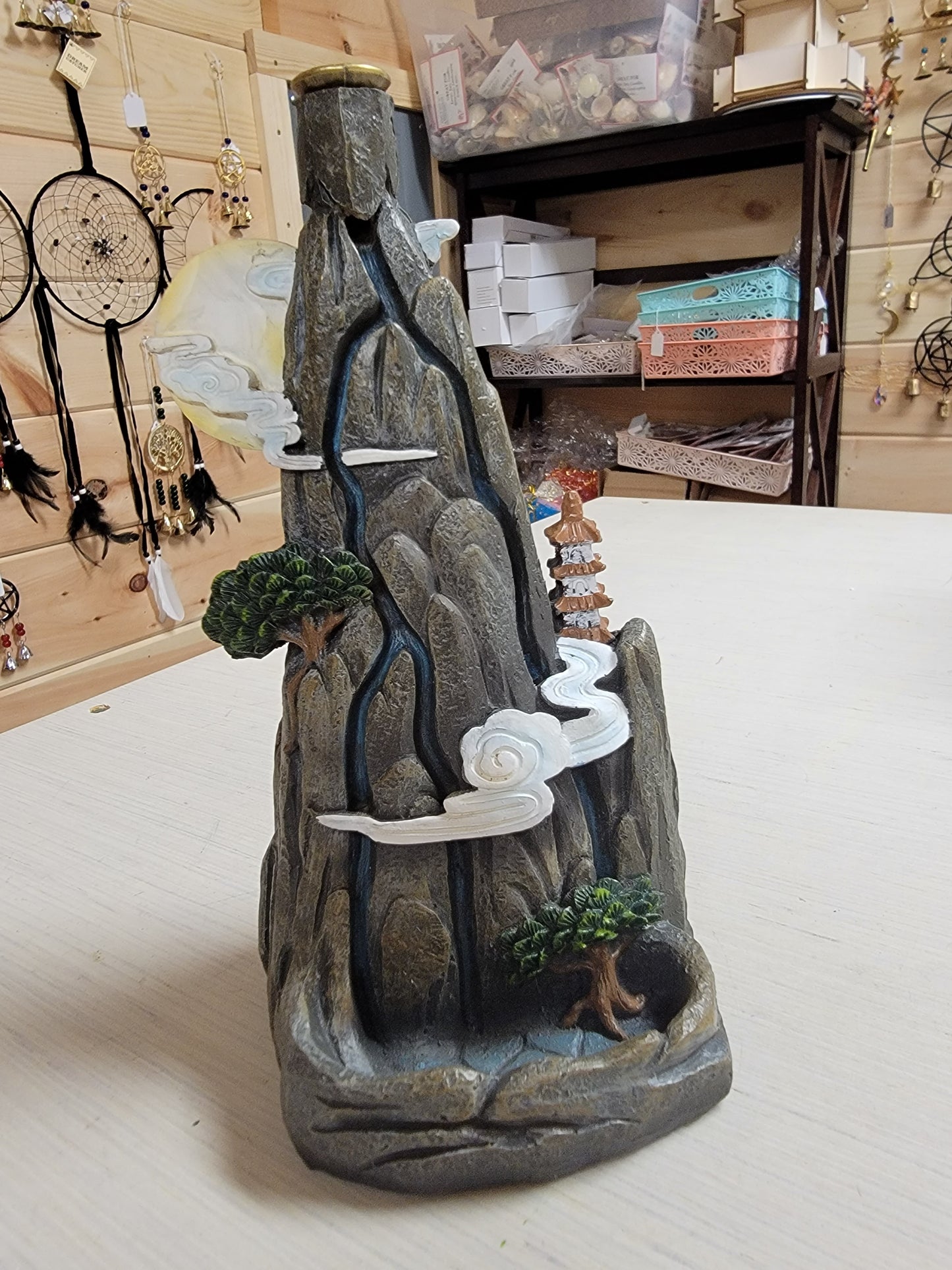 Mountain Top Backflow Incense Burner