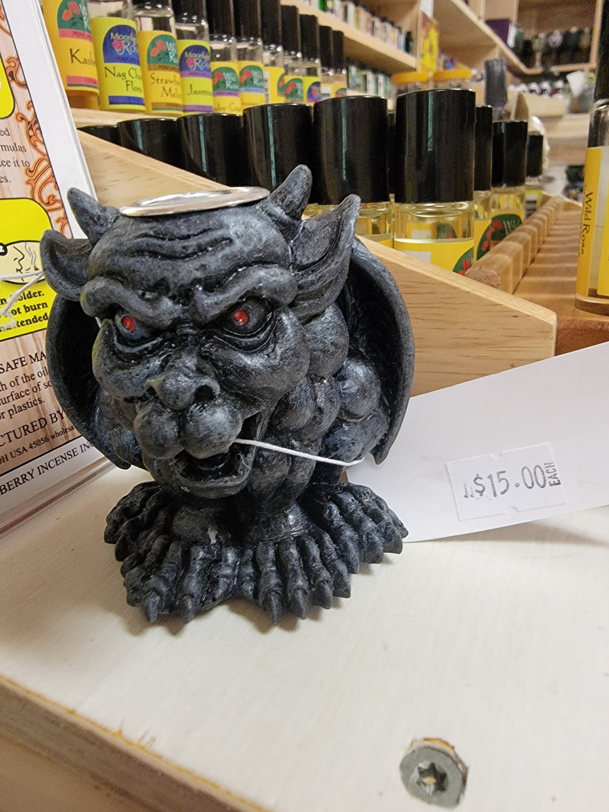 Gargoyle Backflow Incense Burner