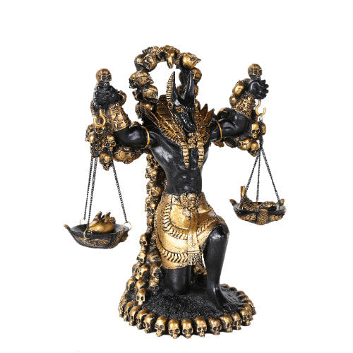 Black & Gold Anubis Statue