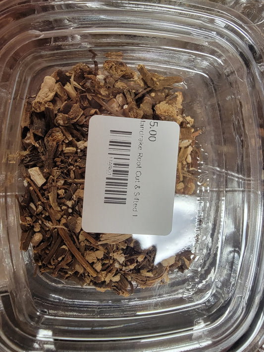 Mandrake Root Cut & Sifted 1 Ounce