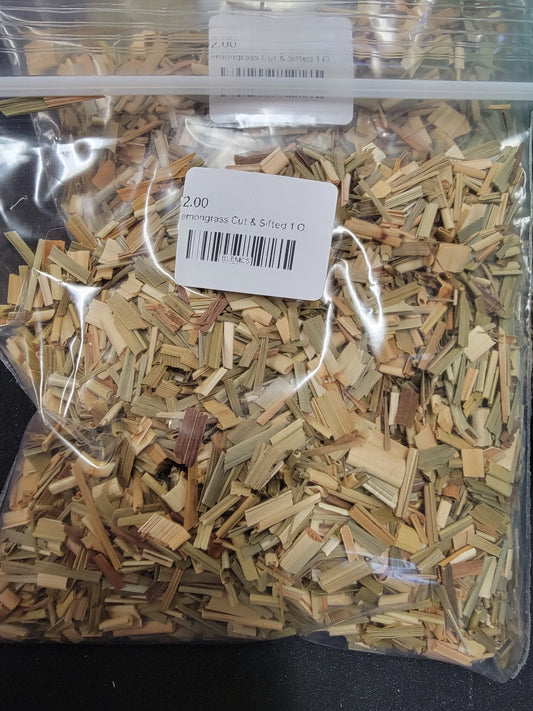 Lemongrass Cut & Sifted 1 Ounce