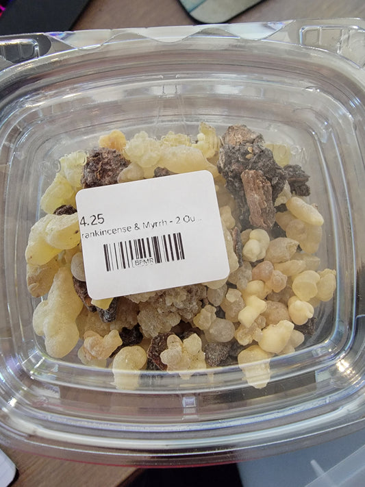 Frankincense & Myrrh Resin - 2 Ounces
