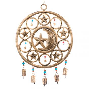 Circular Moon & Star Chime