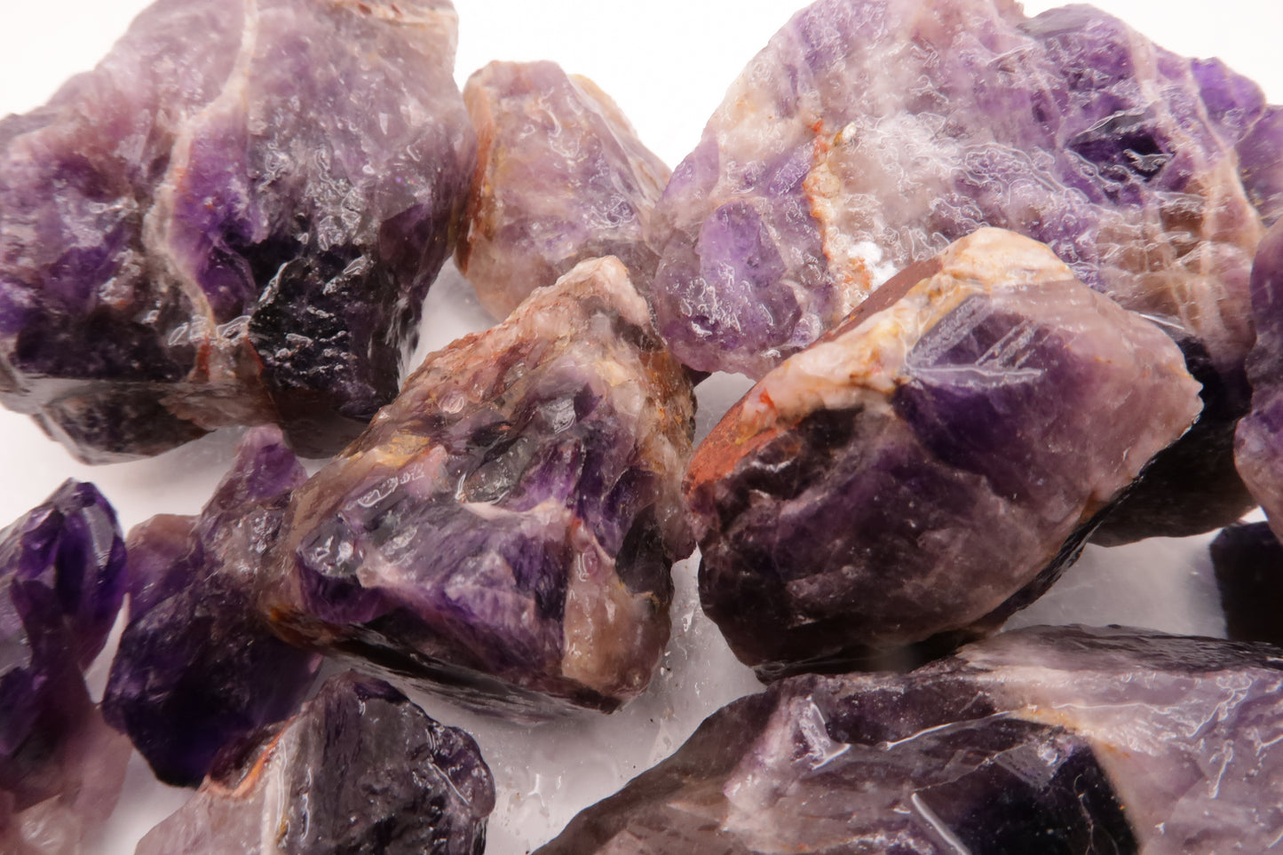 Royal Purple Amethyst Rough Stones