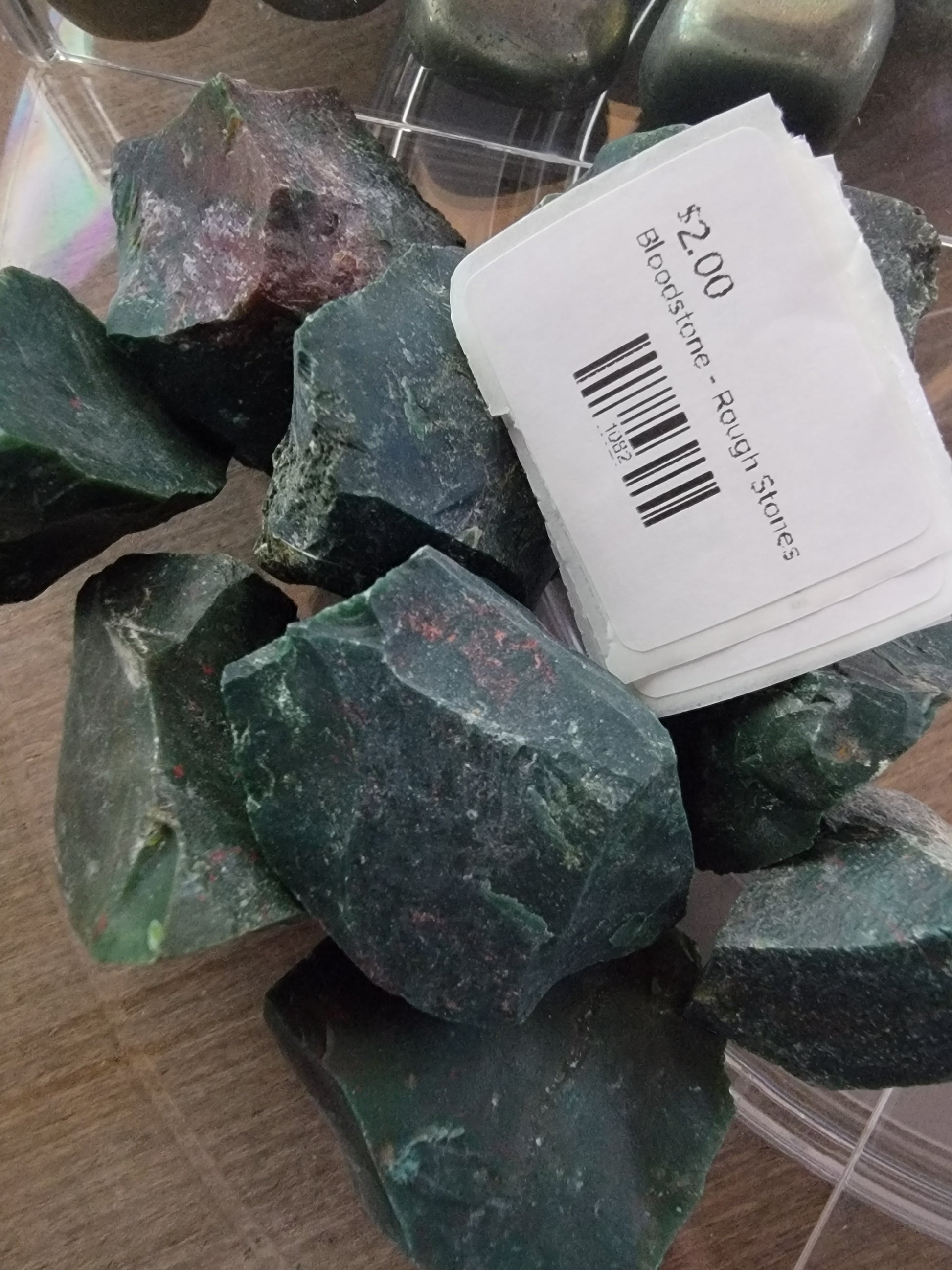 Bloodstone - Rough Stones