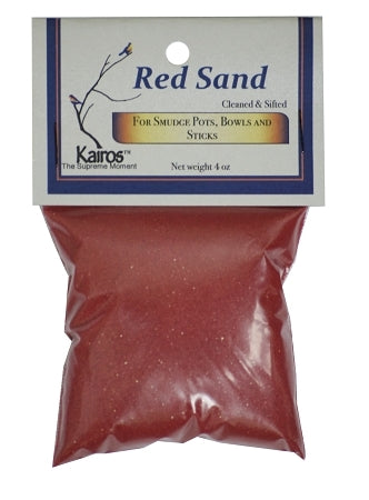 Red Sand 4 OZ Clean & Sifted