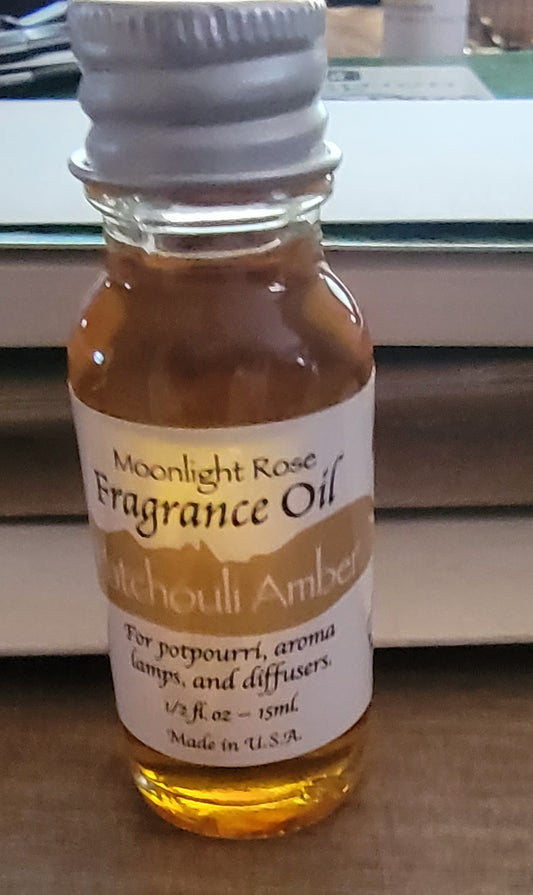 Moonlight Rose Patchouli Amber Aroma Oil