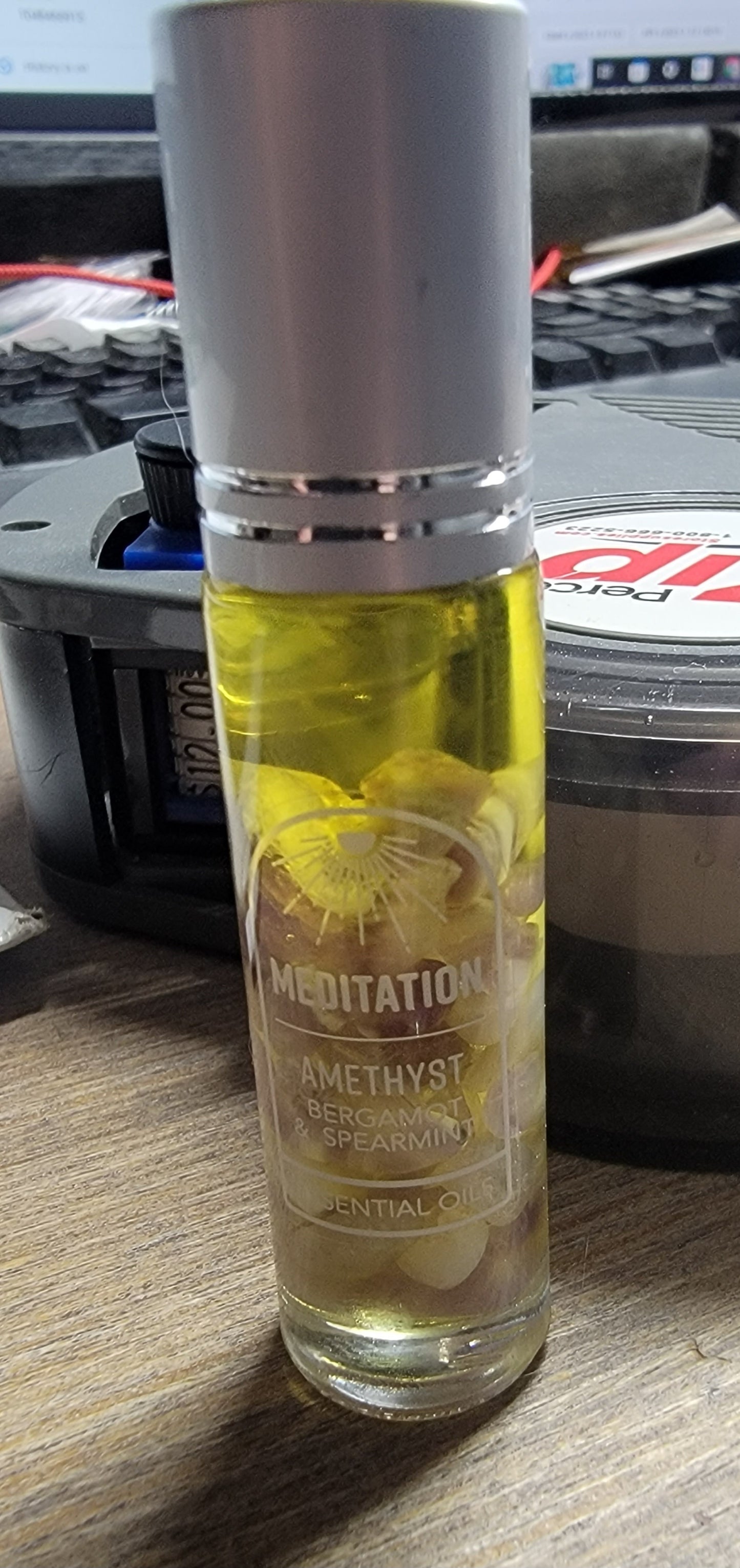 Meditation Energy Stone Roll On Oil