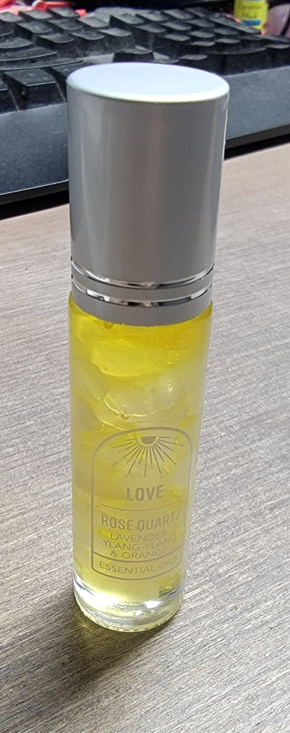 Love Energy Stone Roll On Body Oil