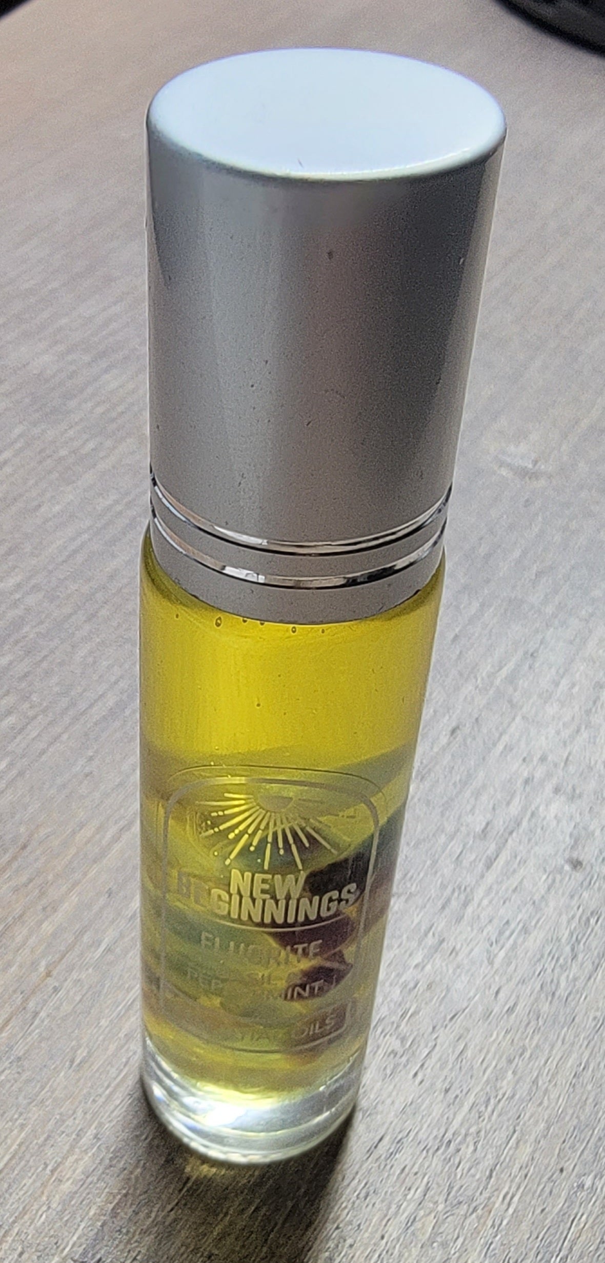 New Beginnings Energy Stone Roll On Body Oil
