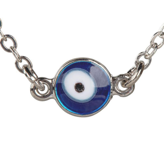 Evil Eye Adjustable Necklace