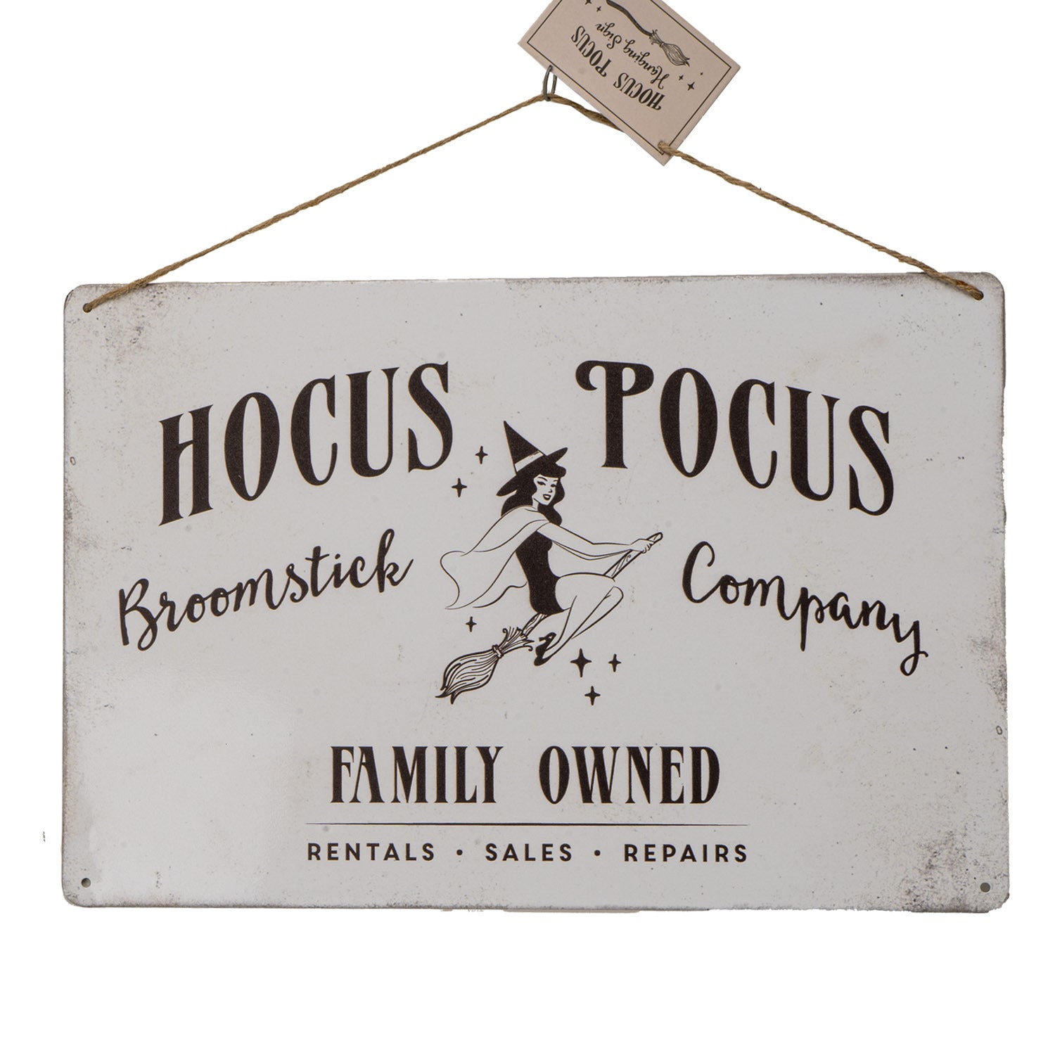 Hocus Pocus Metal Hanging Sign