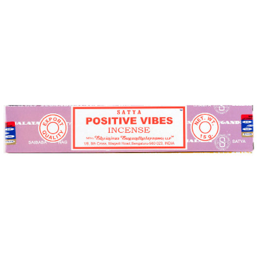 Positive Vibes Satya Incense