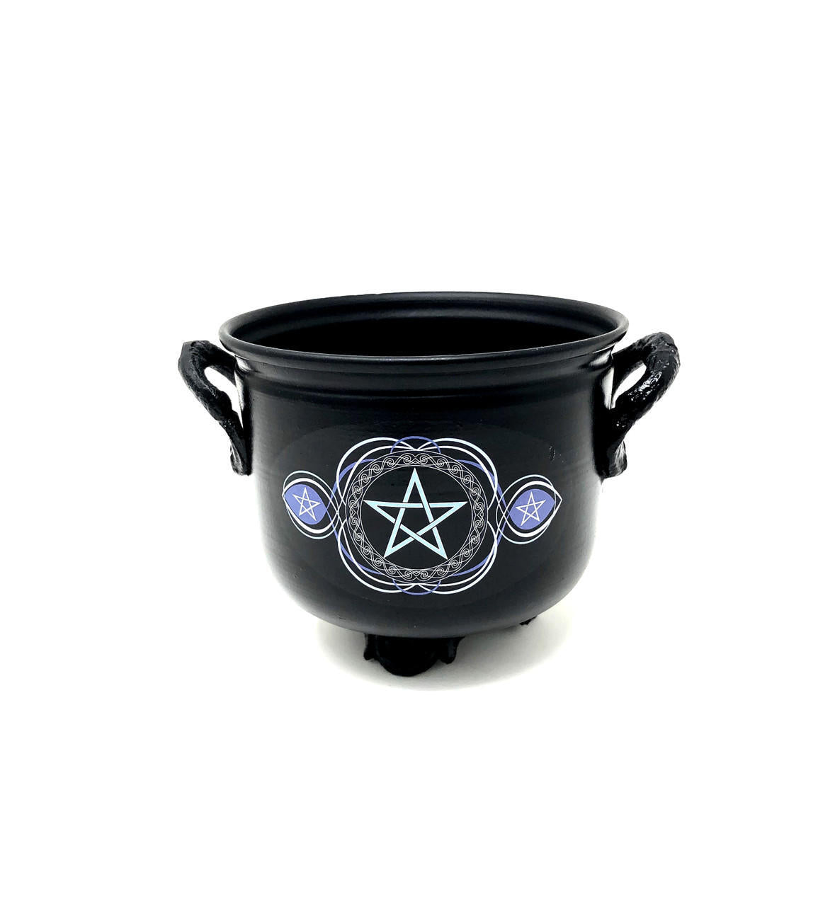 Iron Cauldron Burner Pentacle