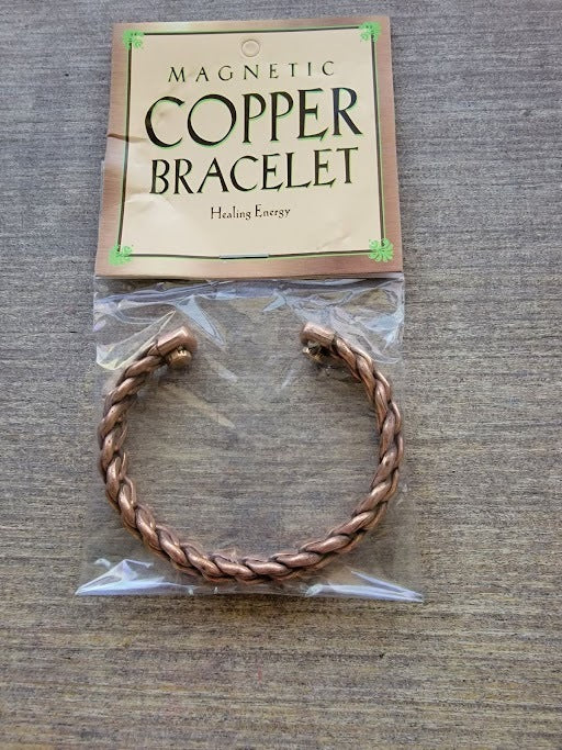 Braided Copper Bracelet