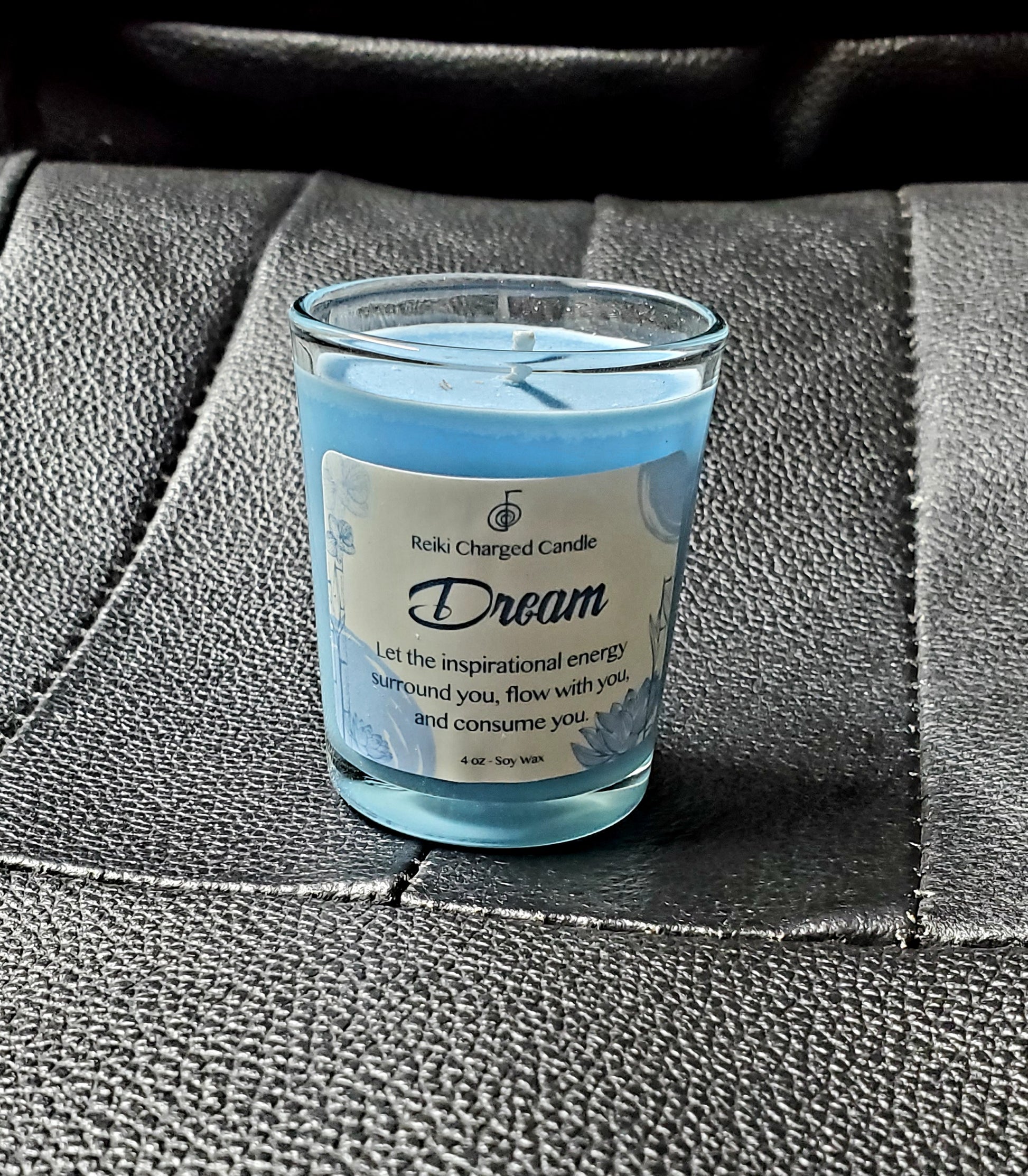 Dreams Reiki Charged Votive Candle