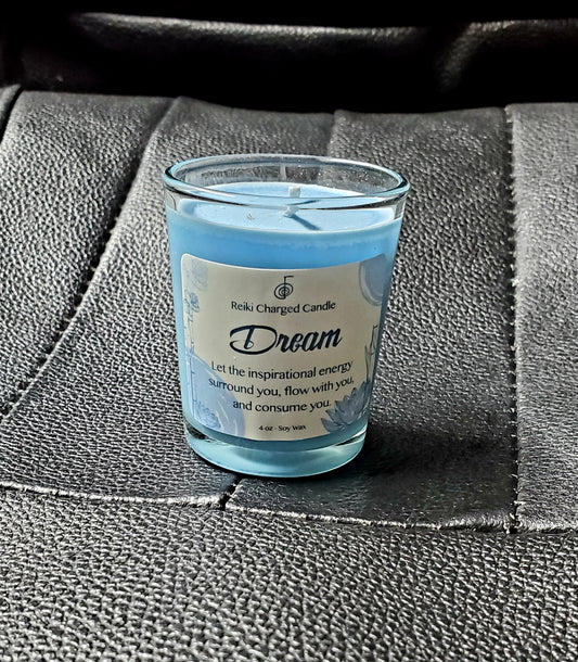 Dreams Reiki Charged Votive Candle