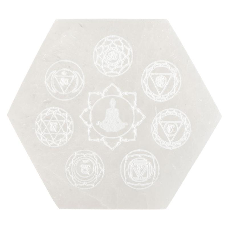 7 Chakra Hexagon Charging Plate