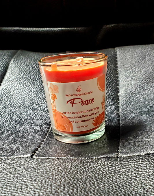 Peace Reiki Charged Votive Candle