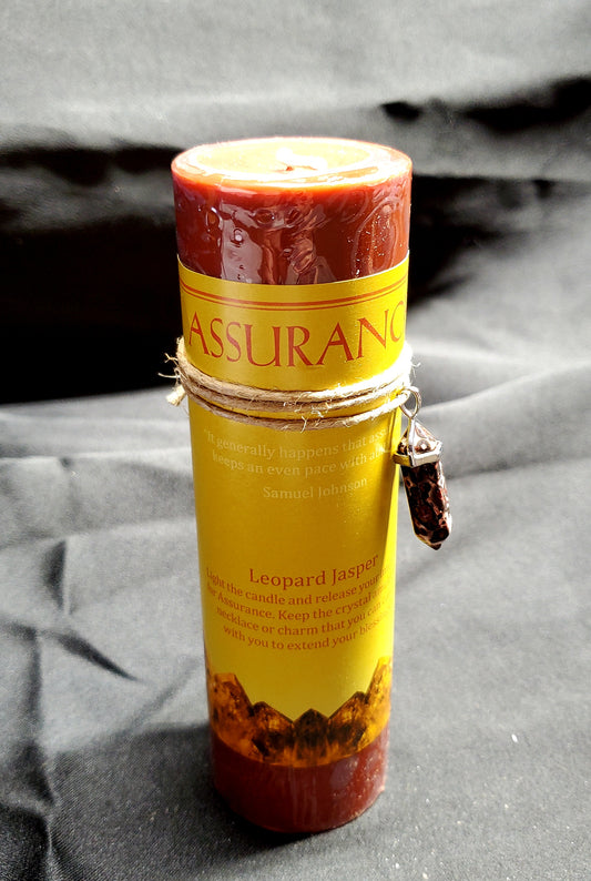 Assurance Crystal Energy Candle
