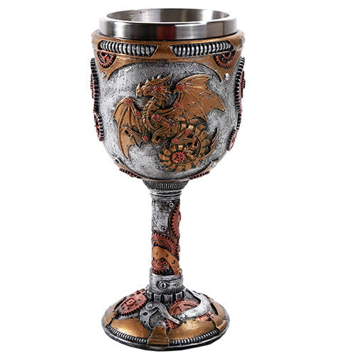 Steampunk Dragon Goblet