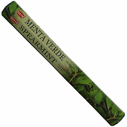 Hem Hexagon Spearmint Incense Sticks