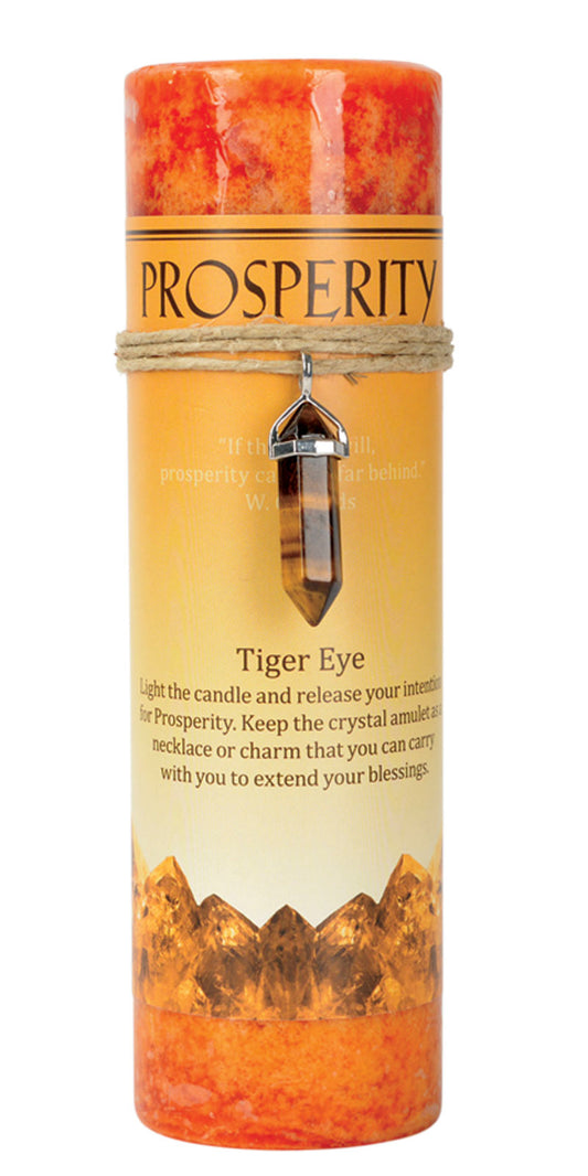 Prosperity Crystal Energy Candle