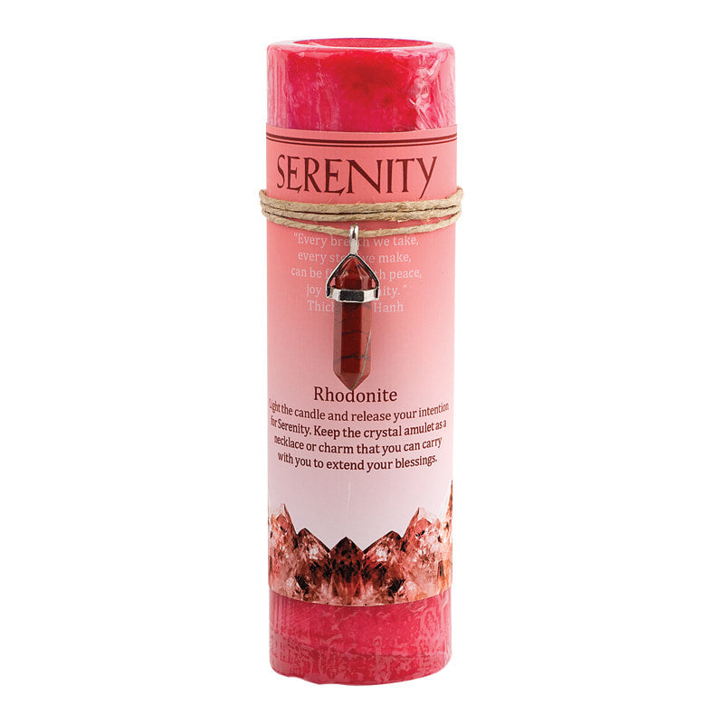 Serenity Crystal Energy Candle