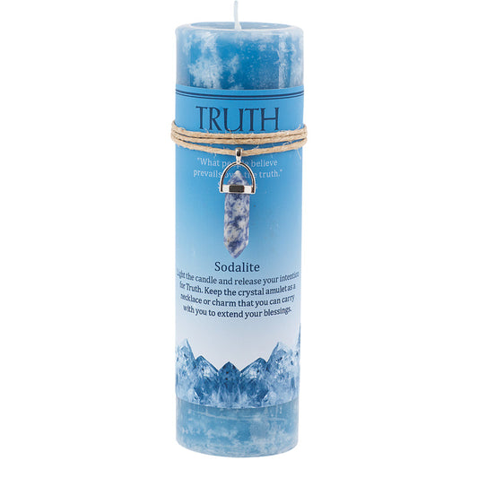 Truth Crystal Energy Candle
