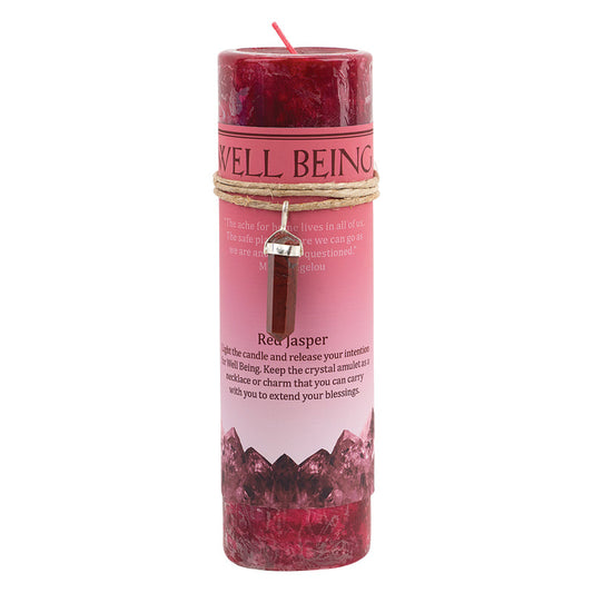 Well Being Crystal Energy Candle