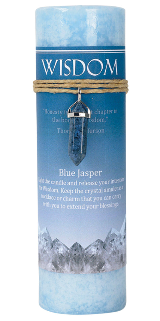 Wisdom Crystal Energy Candle