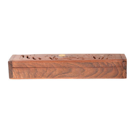 Sun and Moon 12 Inch Incense Box