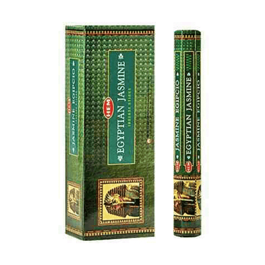 Hem Hexagon Egyptian Jasmine Incense Sticks