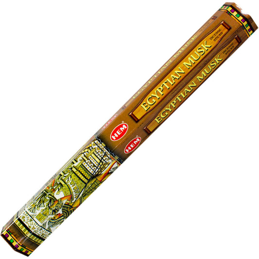 Hem Hexagon Egyptian Musk Incense Sticks