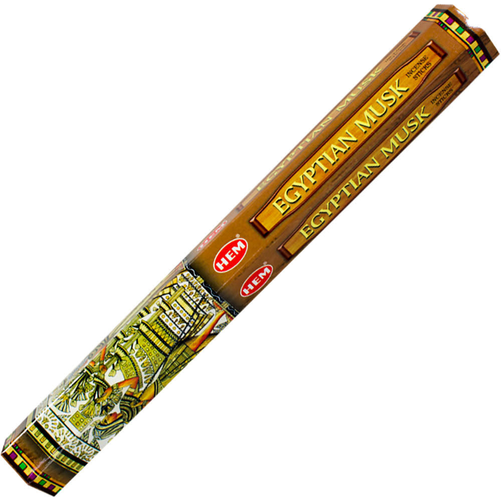 Hem Hexagon Egyptian Musk Incense Sticks