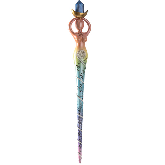 Spiral Goddess Mystical Wand