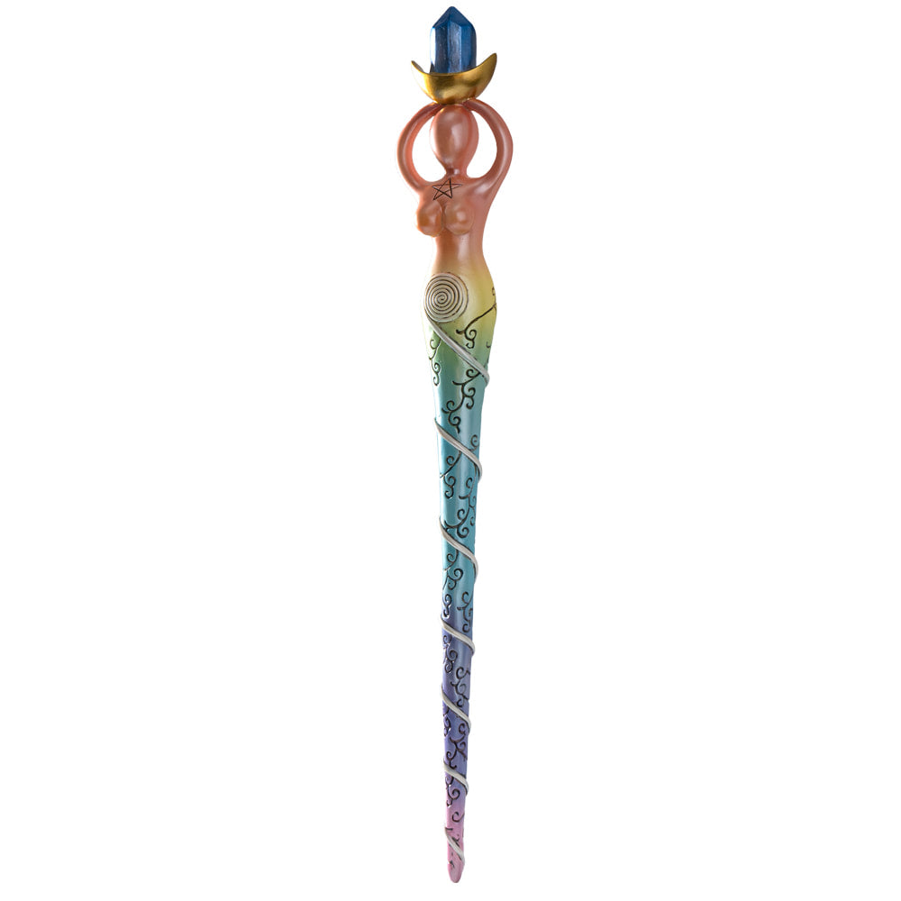 Spiral Goddess Mystical Wand