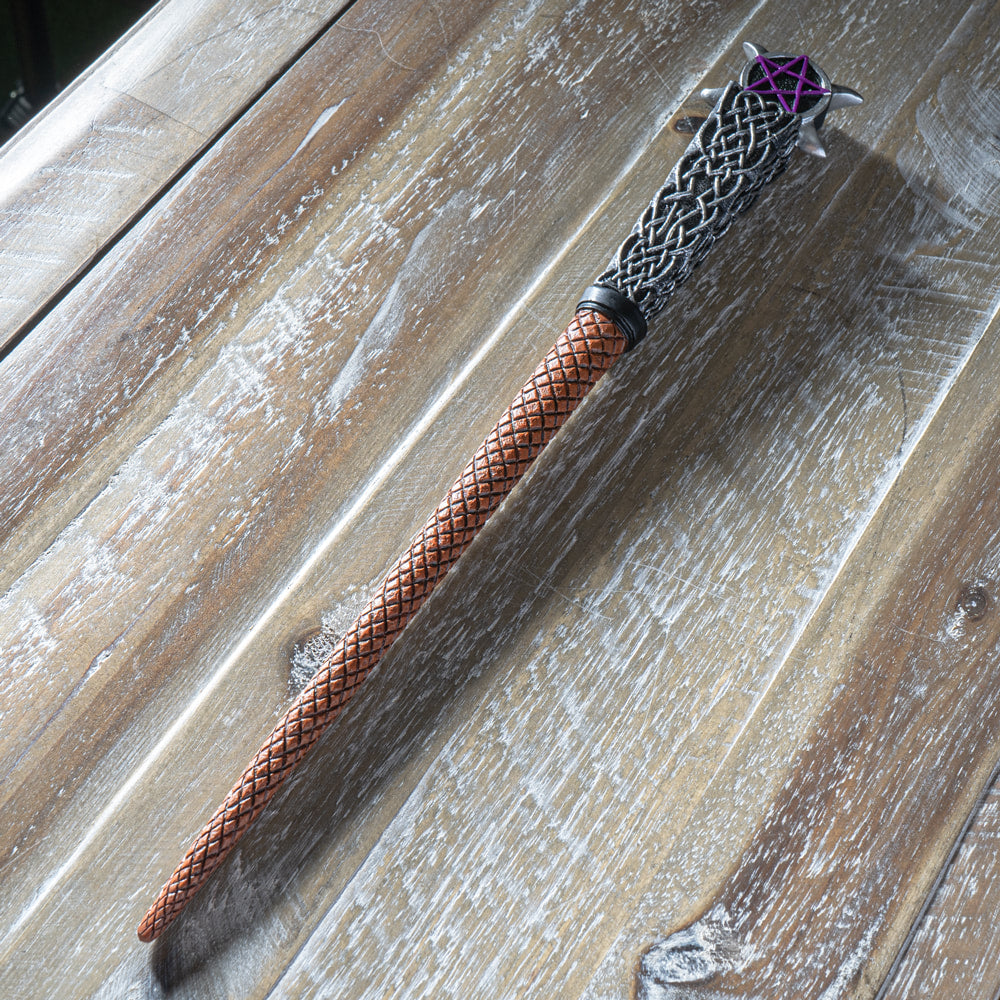 14 Inch Triple Moon Mystical Wand