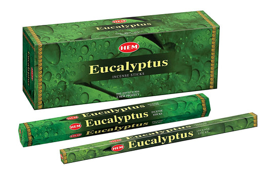 Hem Hexagon Eucalyptus Incense Sticks