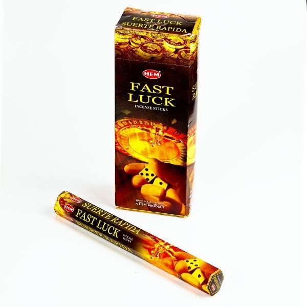 Hem Hexagon Fast Luck Incense Sticks