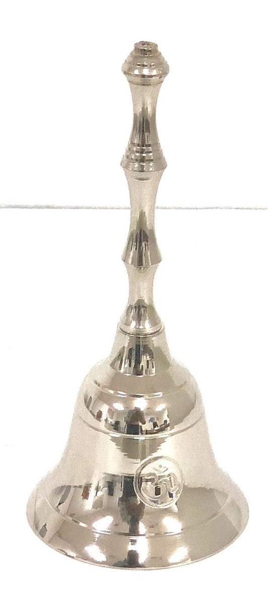 Brass Altar Bell With OM Design 5"
