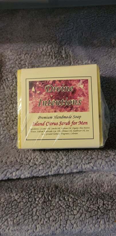 Island Citrus for Men Scrub