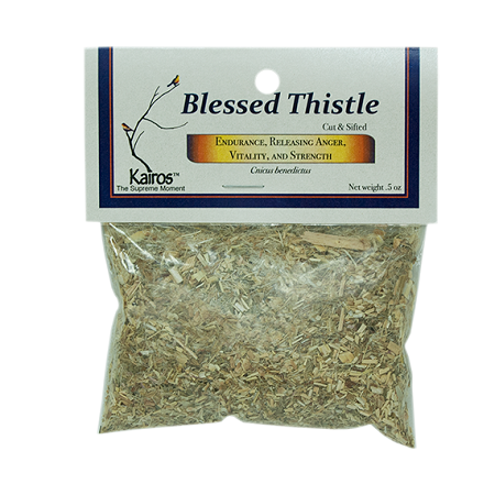 Blessed Thistle, Cut & Sifted