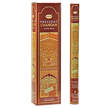 Hem Hexagon Precious Chandan Incense Sticks